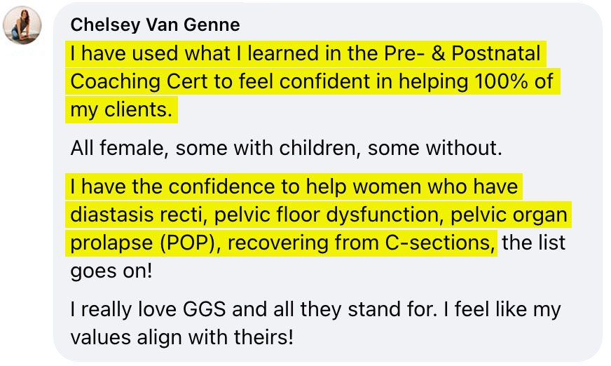 Chelsey Van Genne FB screenshot
